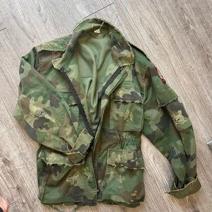 VINTAGE 1999 SERBIAN M93 'OAK LEAF' CAMO JACKET